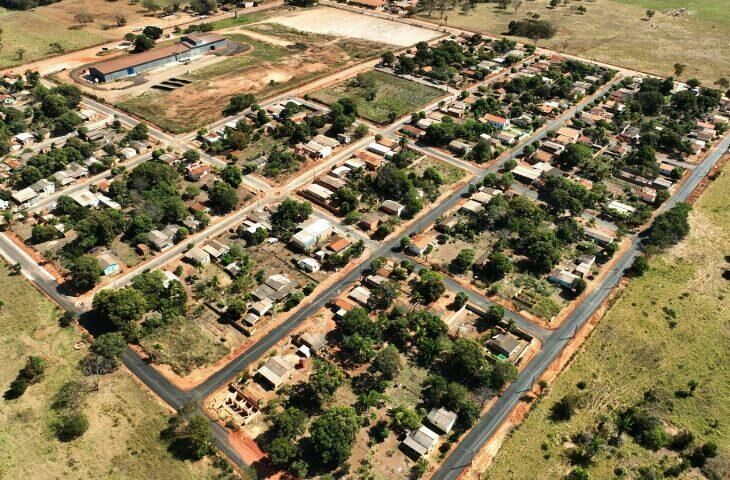 Imagem de compartilhamento para o artigo Com 84% concluída, pavimentação muda rotina de moradores e transforma bairro em Pedro Gomes da MS Todo dia